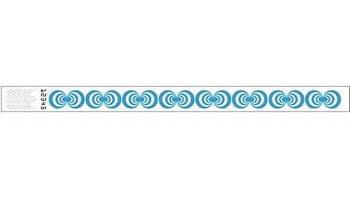 3/4" Tyvek® Wristbands - Hypnotic
