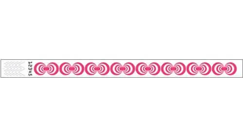 3/4" Tyvek® Wristbands - Hypnotic