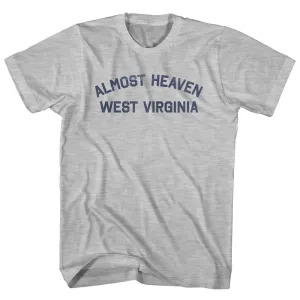 Almost Heaven West Virginia Womens Cotton Junior Cut T-Shirt
