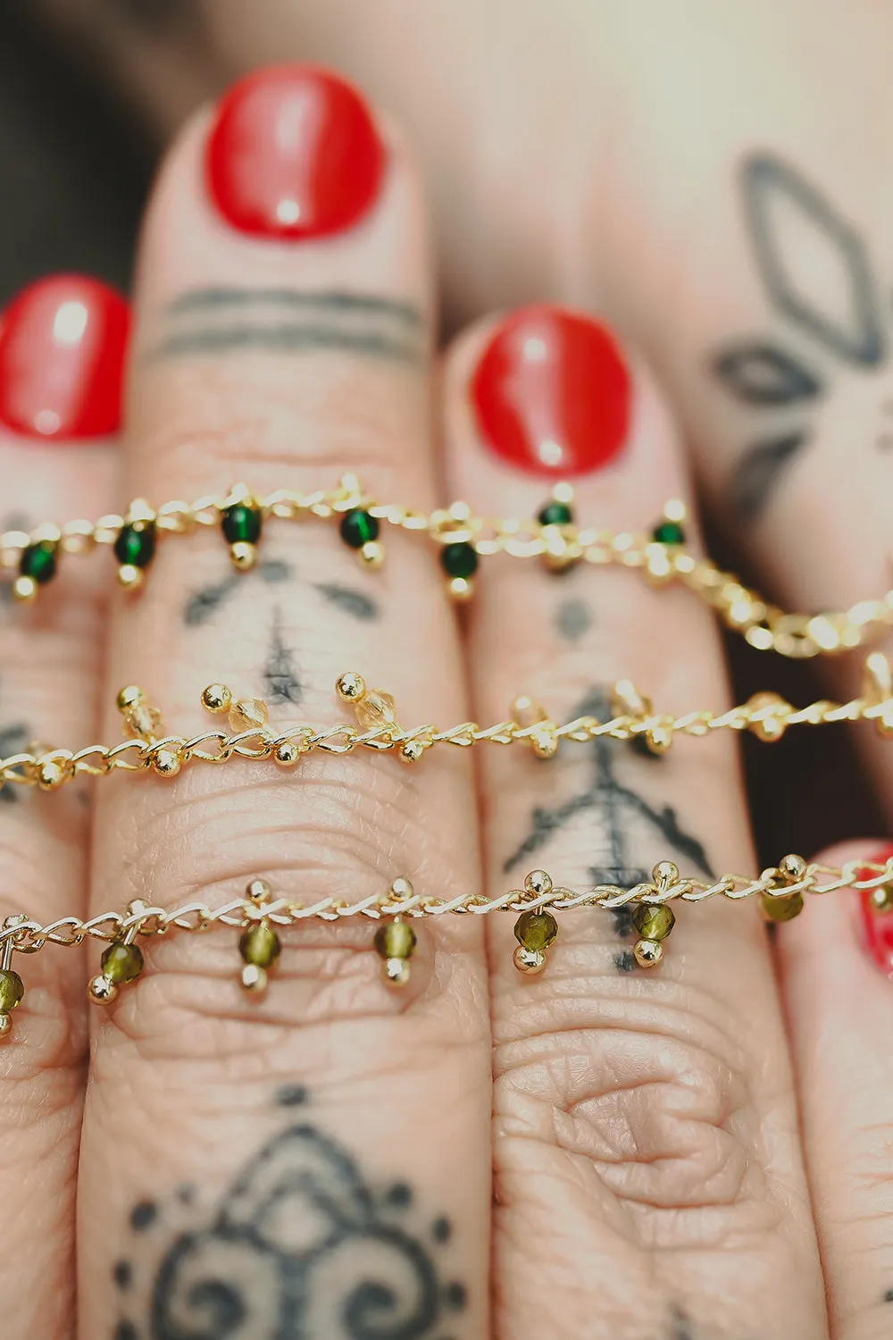 Amber Radiance Necklace - Amber Zirconia