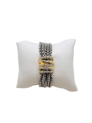Box Chain Multi Strand Bracelet