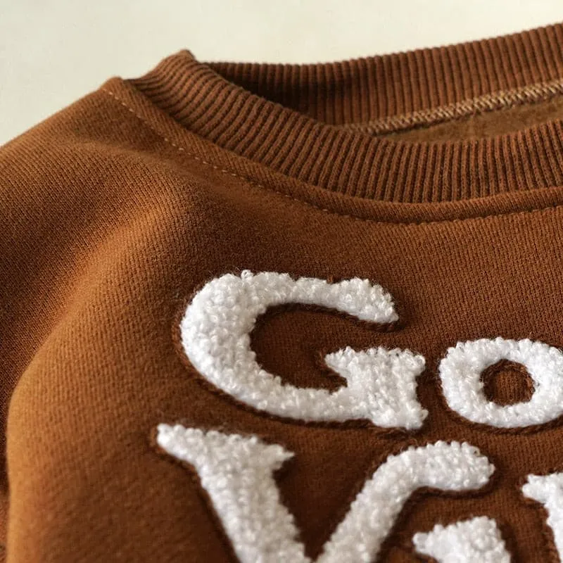 Good Vibes - Cotton Boho Toddler Sweater