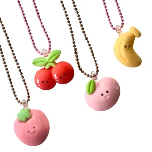 Happy Fruit Necklace by Pop Cutie Europe (1 Unit Assorted)