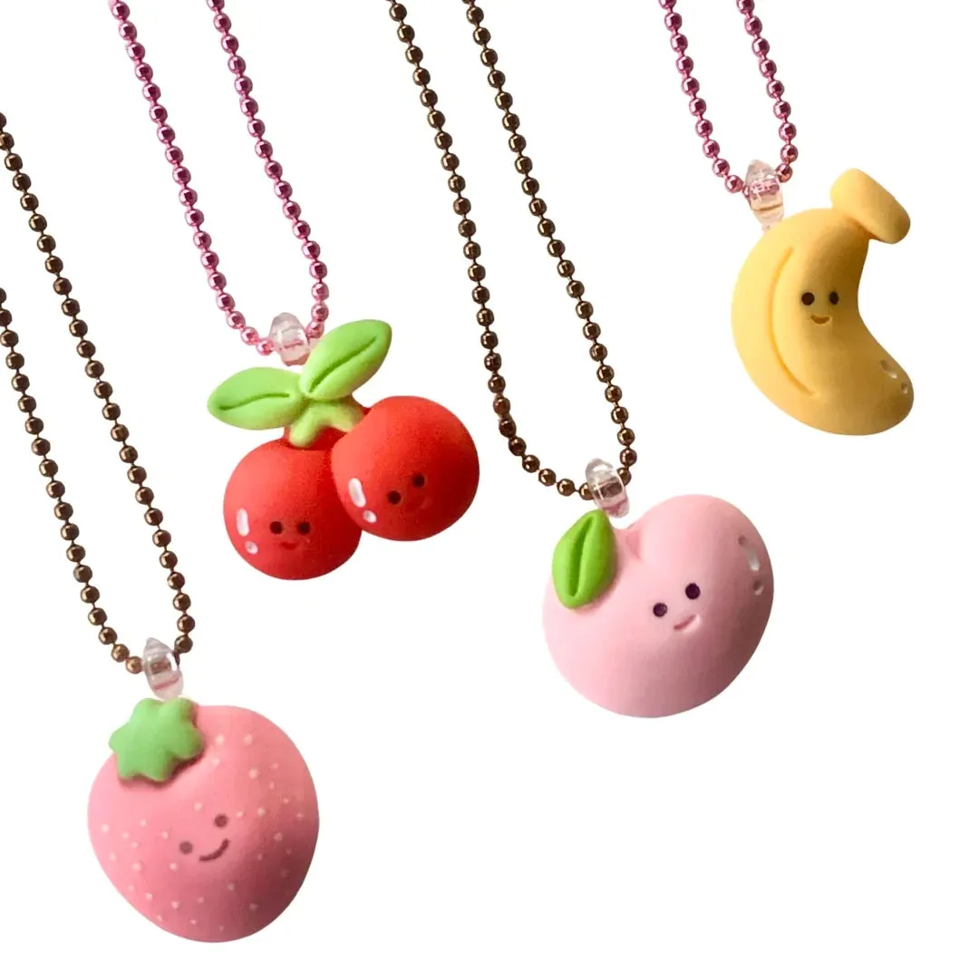 Happy Fruit Necklace by Pop Cutie Europe (1 Unit Assorted)