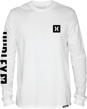 Hurley Mens Everyday The Box LS Tshirt