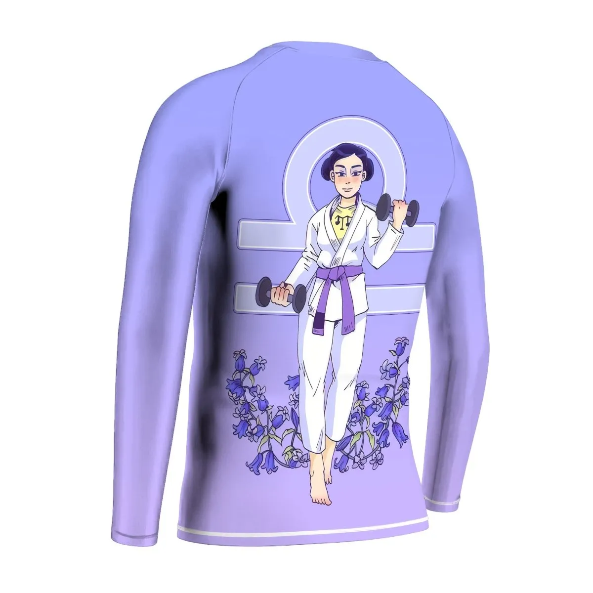 Libra Mom Kids Rash Guard