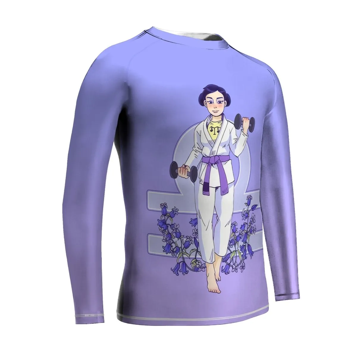 Libra Mom Kids Rash Guard