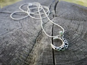 Moon -  Silver pendant / Necklace