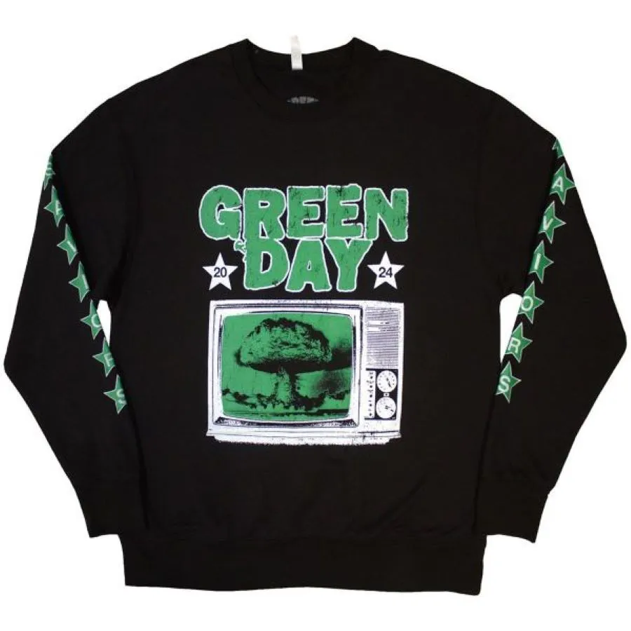 Sweatshirt - Green Day Tv Explosion
