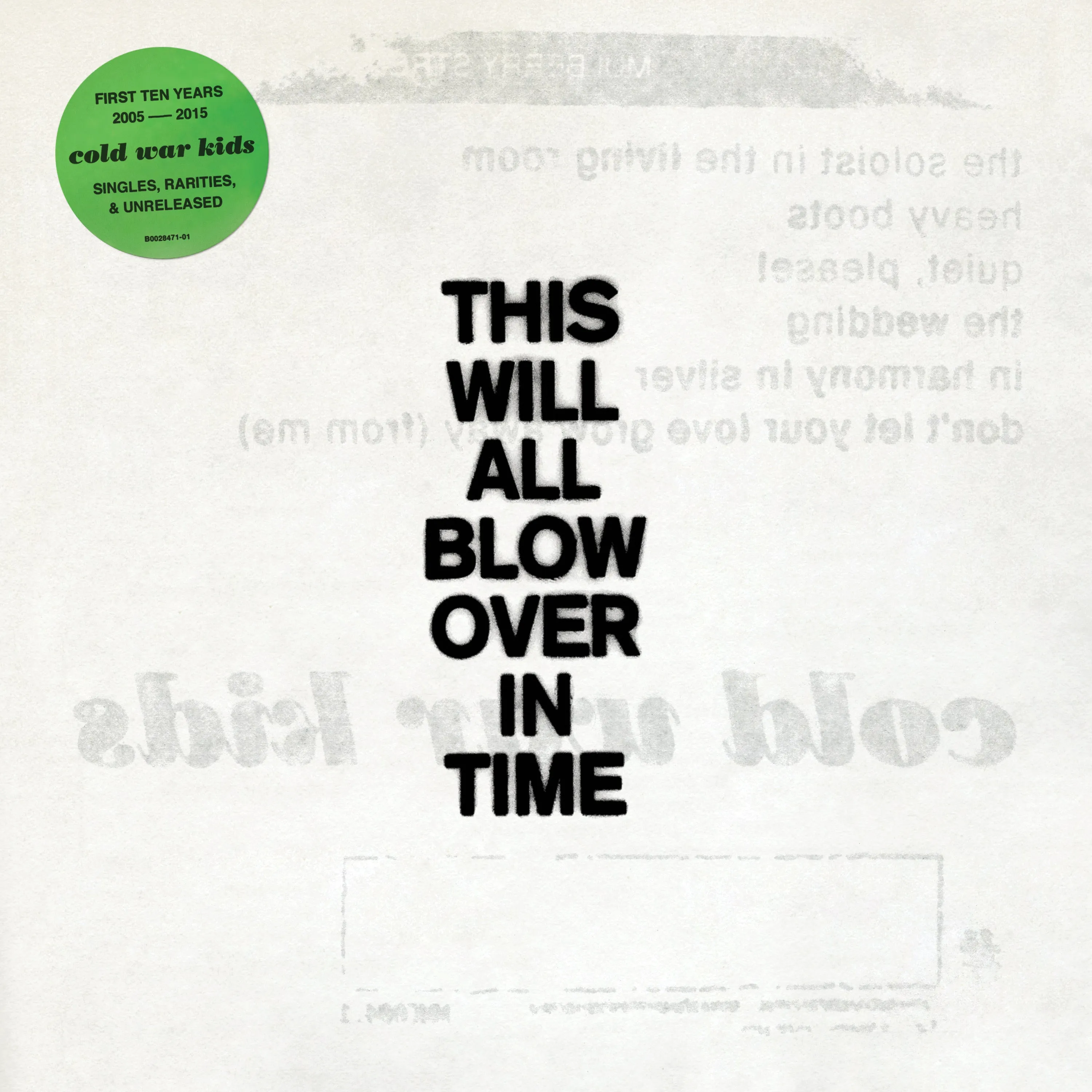 This Will All Blow Over In Time CD