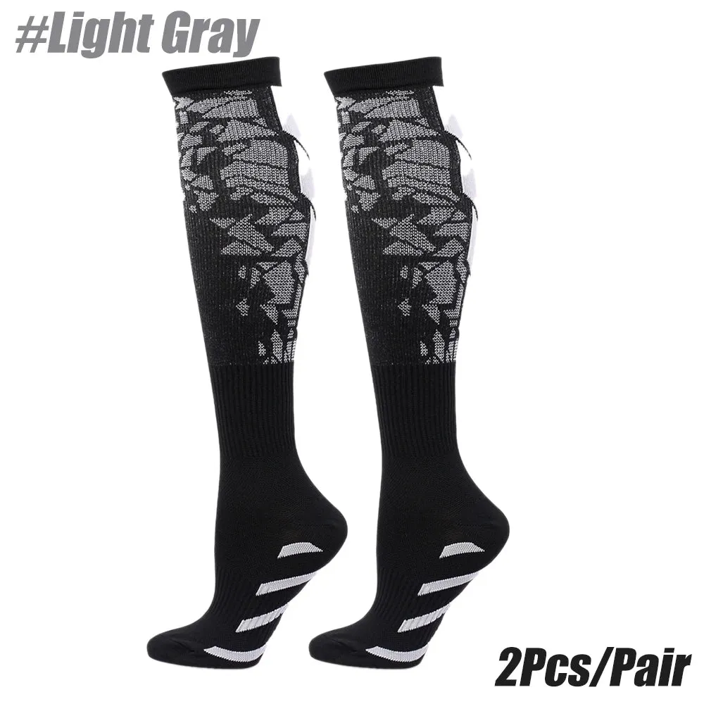 Unisex Sports Compression Socks - Calf Support for Running