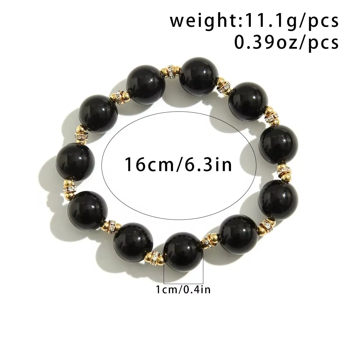 Vintage Elegance Imitation Pearls Simple Bracelet